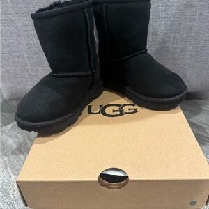 UGG Kids Classic Black Boots